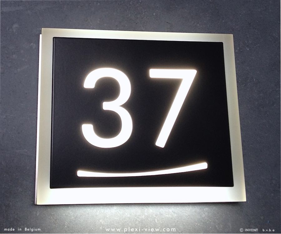 HOUSE SIGN LED N° LUMILIGHT UC 02