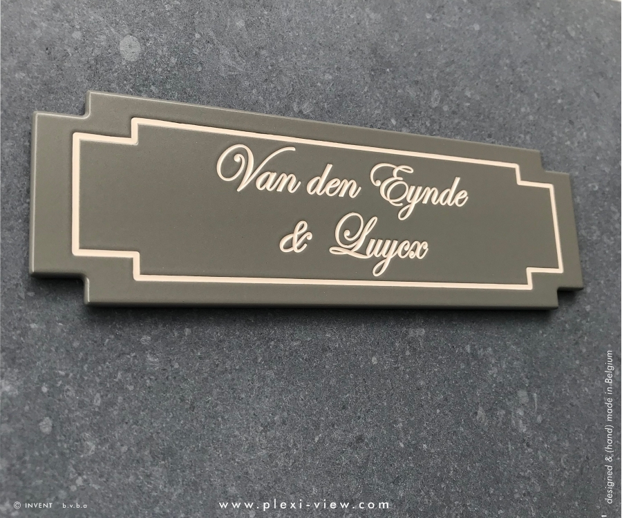 COTTAGE DUO QUARTI Plaque de nom 