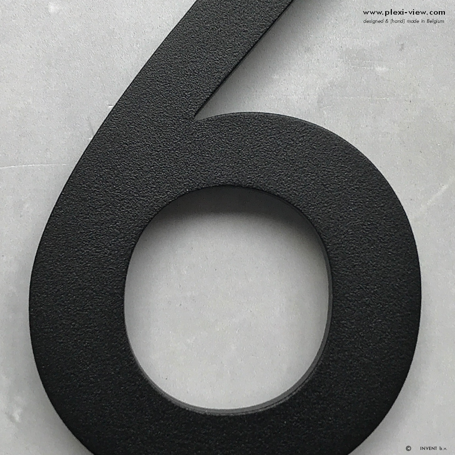 NUMERO DE MAISON 2D 25cm  Fraisé artisanalement