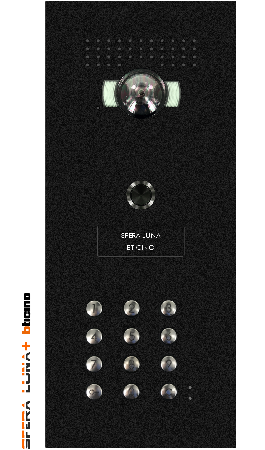 Video Parlofonie High-End Bticino SFERA LUNA+1 code keyboard