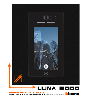 LUNA 5000 FRONTPANEEL + BASIS