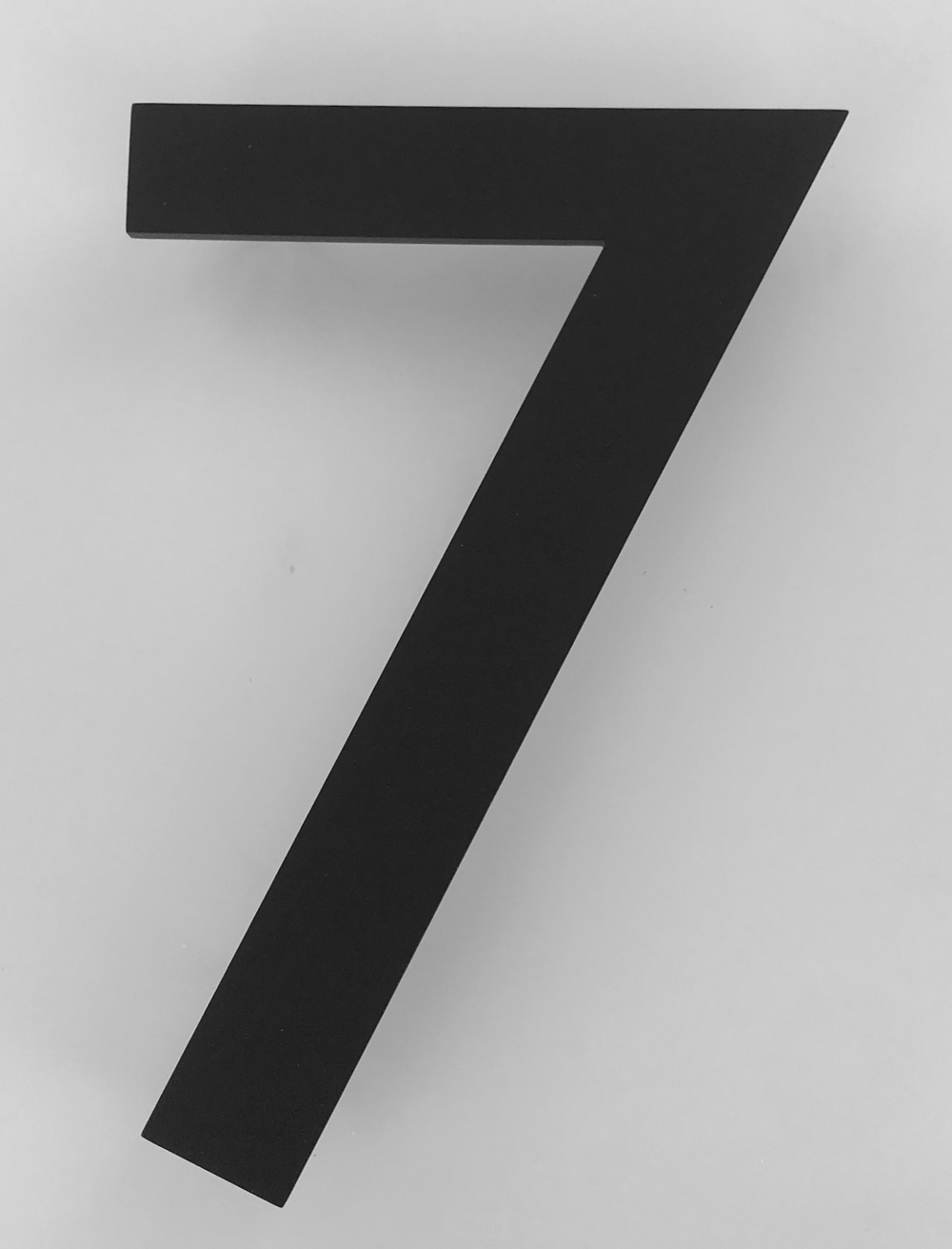 House Number 2D 10cm Artisan Milled