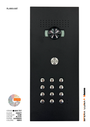 SFERA LUNA+ code klavier Video Parlofonie High-End Bticino