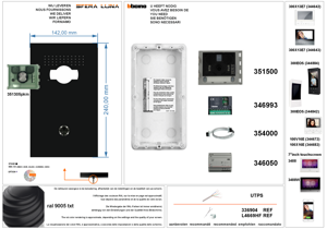 Video Parlofonie High-End Sfera Luna PURE Bticino