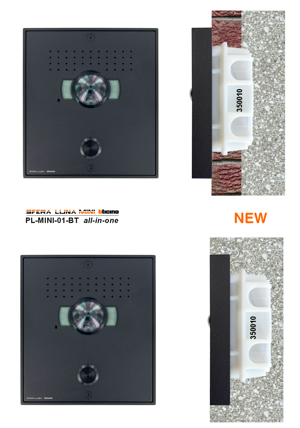 Video Parlofonie High-End Bticino SFERA LUNA MINI 01 frontpaneel