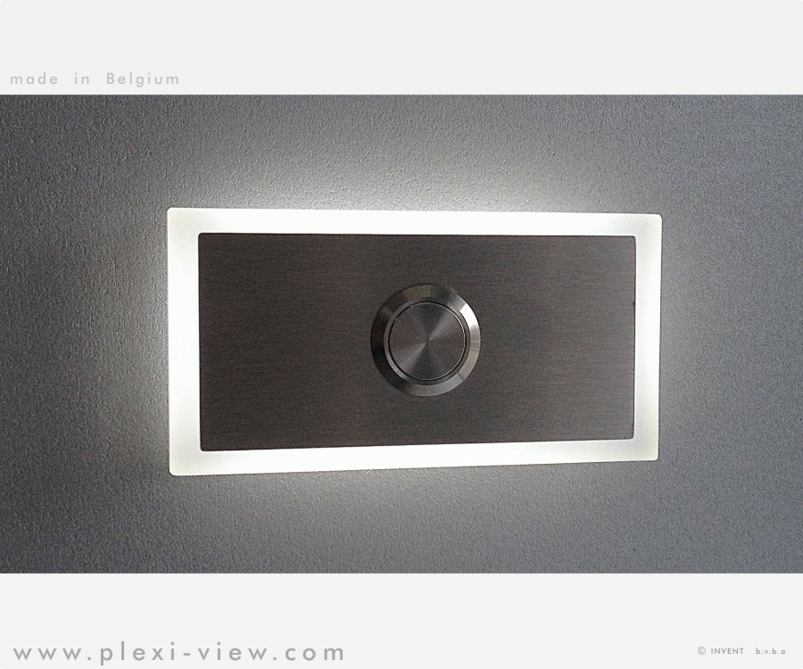 DOORBELL LED DESIGN RECTANGULAR ART