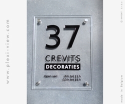 PLAQUE PROFESSIONNELLE DESIGN