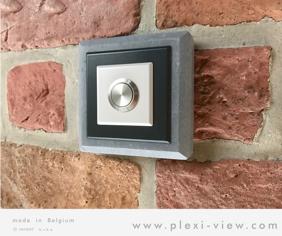 Doorbell natural stone trio V SQUARE