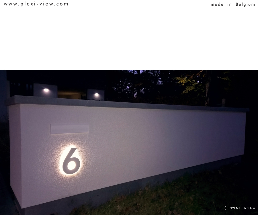 NUMERO DE MAISON LED LUMI solo